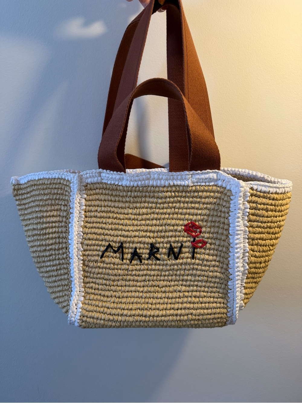 Marni Straw Tote